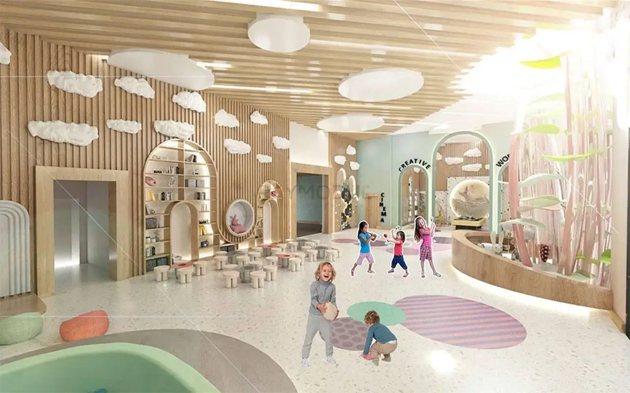Kids Club Dekorasyonu uygulaması 2, Raymodül