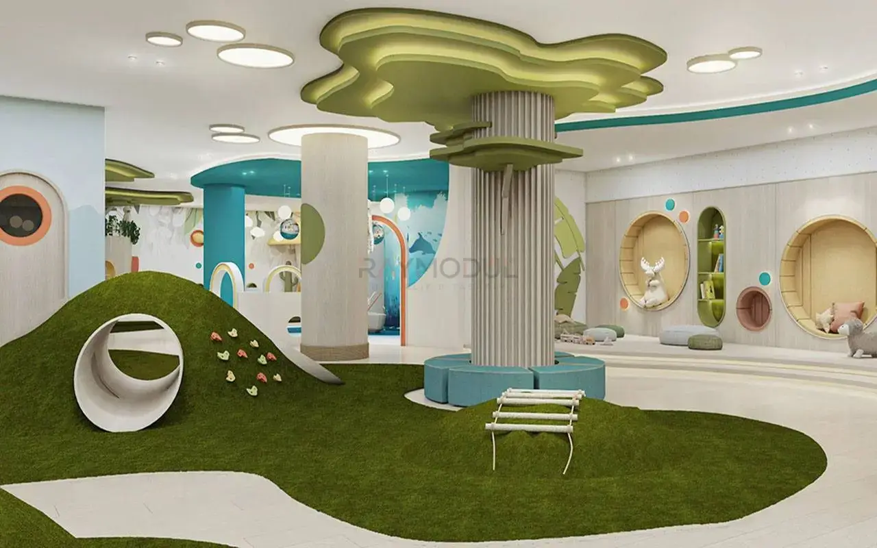 Kids Club Dekorasyonu uygulaması 16, Raymodül