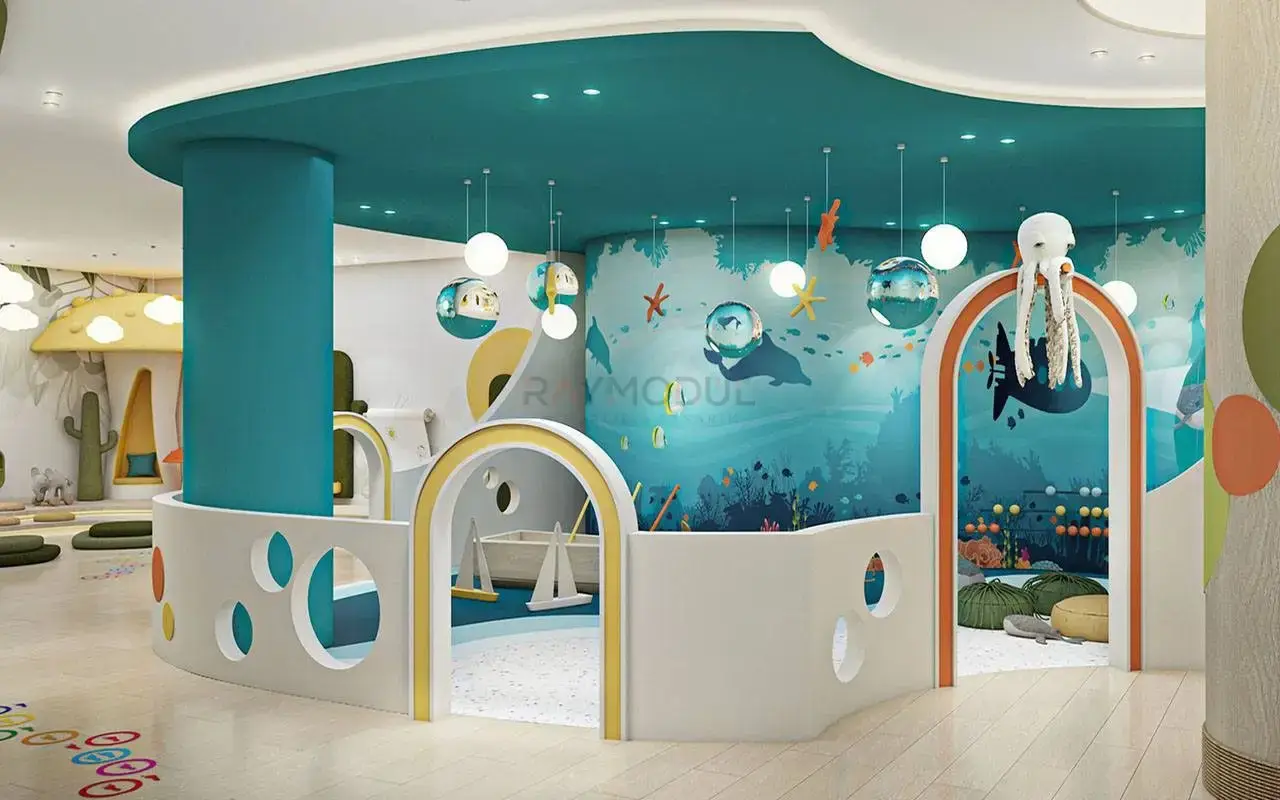 Kids Club Dekorasyonu uygulaması 19, Raymodül