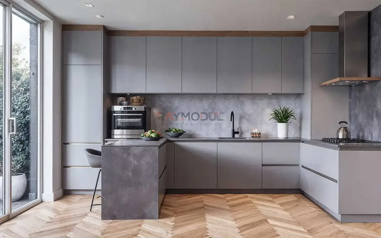 Mutfak Dolapları uygulaması 11, Raymodül
