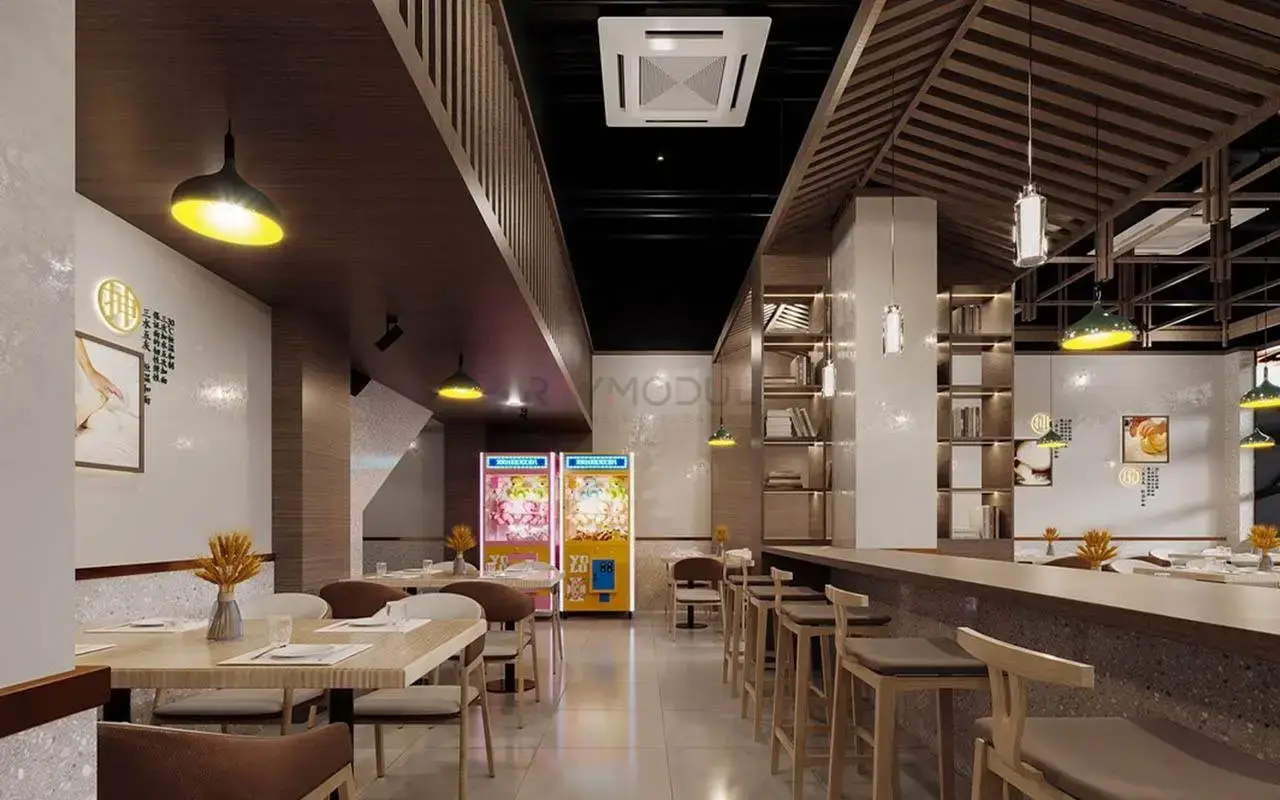 Cafe & Restaurant Dekorasyonu uygulaması 6, Raymodül